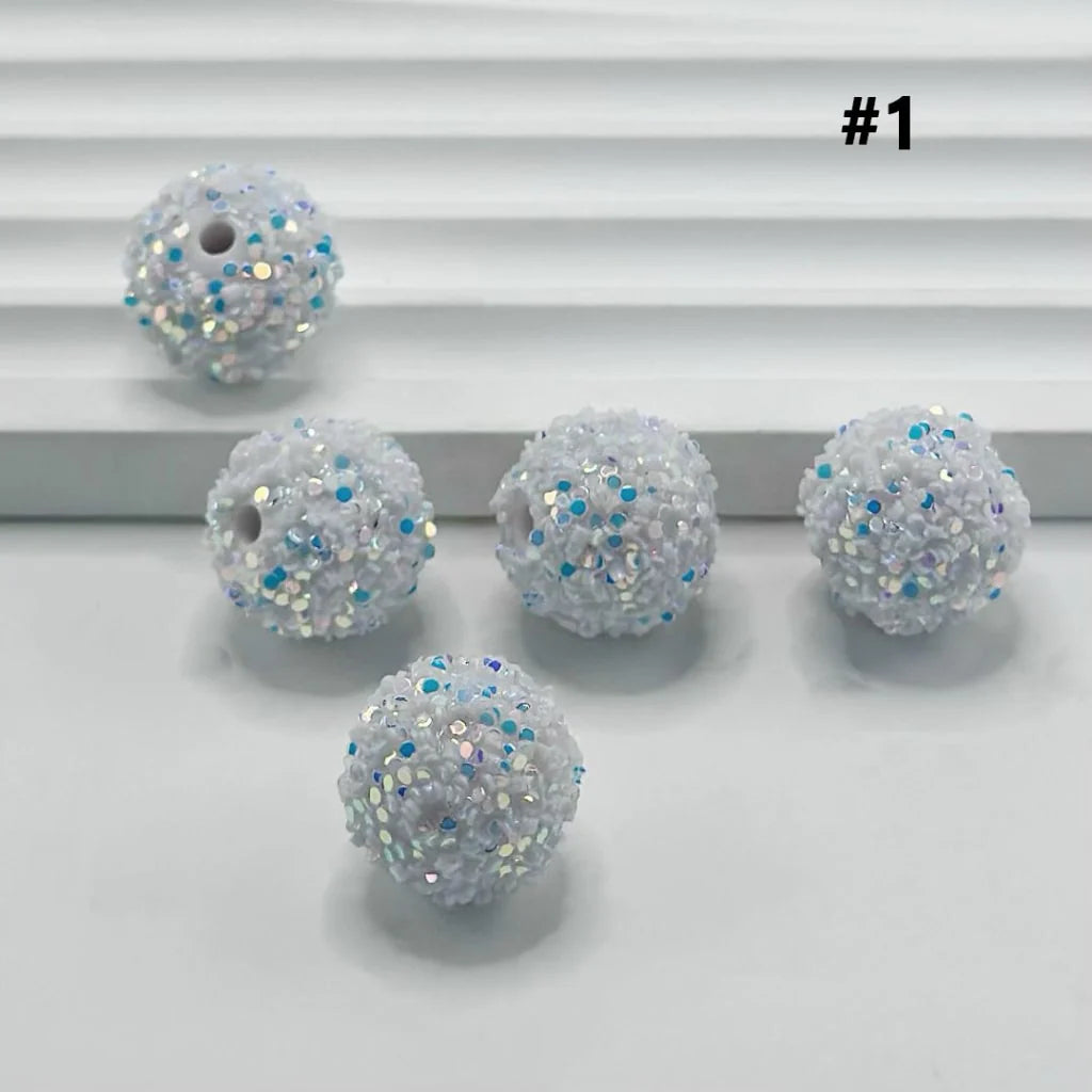 z-Sugar Beads Sparkling Rhinestone Beads 16mm
