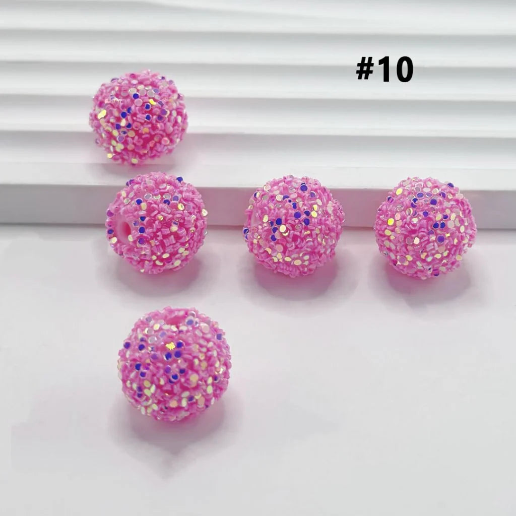z-Sugar Beads Sparkling Rhinestone Beads 16mm