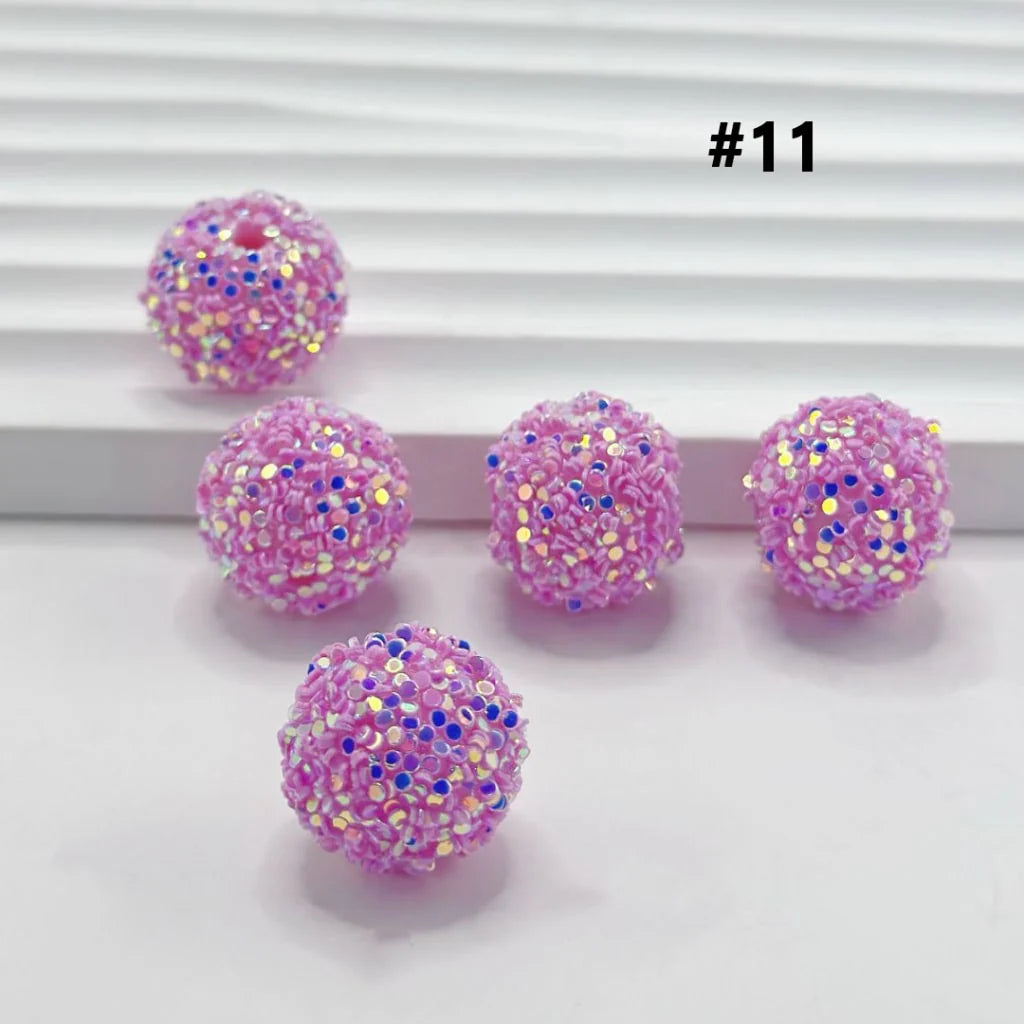 z-Sugar Beads Sparkling Rhinestone Beads 16mm