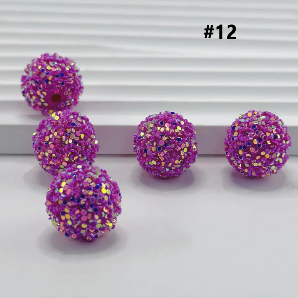 z-Sugar Beads Sparkling Rhinestone Beads 16mm