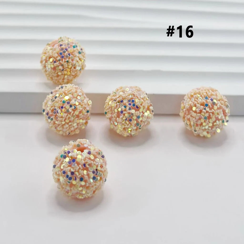 z-Sugar Beads Sparkling Rhinestone Beads 16mm