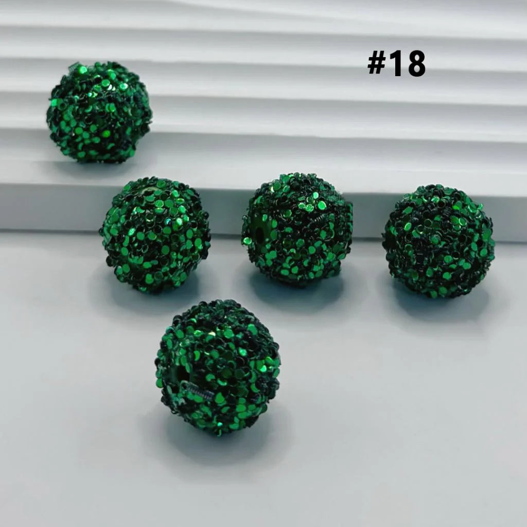 z-Sugar Beads Sparkling Rhinestone Beads 16mm