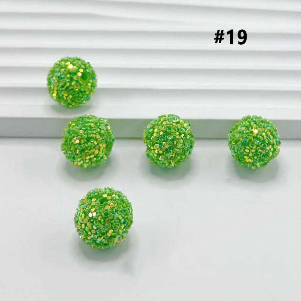 z-Sugar Beads Sparkling Rhinestone Beads 16mm