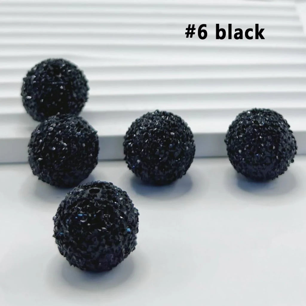 z-28 Single Colors and 7 Color Series Mix Round Sugar Beads, 20MM