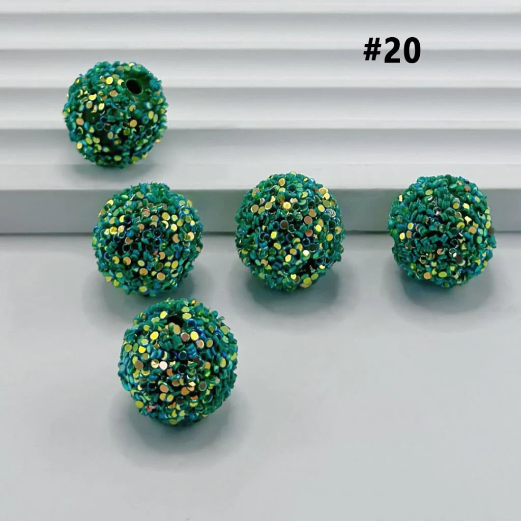 z-Sugar Beads Sparkling Rhinestone Beads 16mm