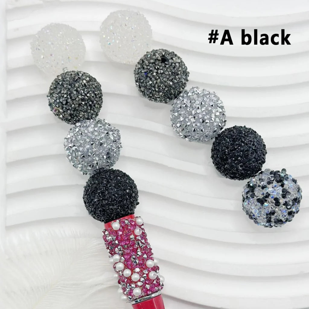 z-28 Single Colors and 7 Color Series Mix Round Sugar Beads, 20MM