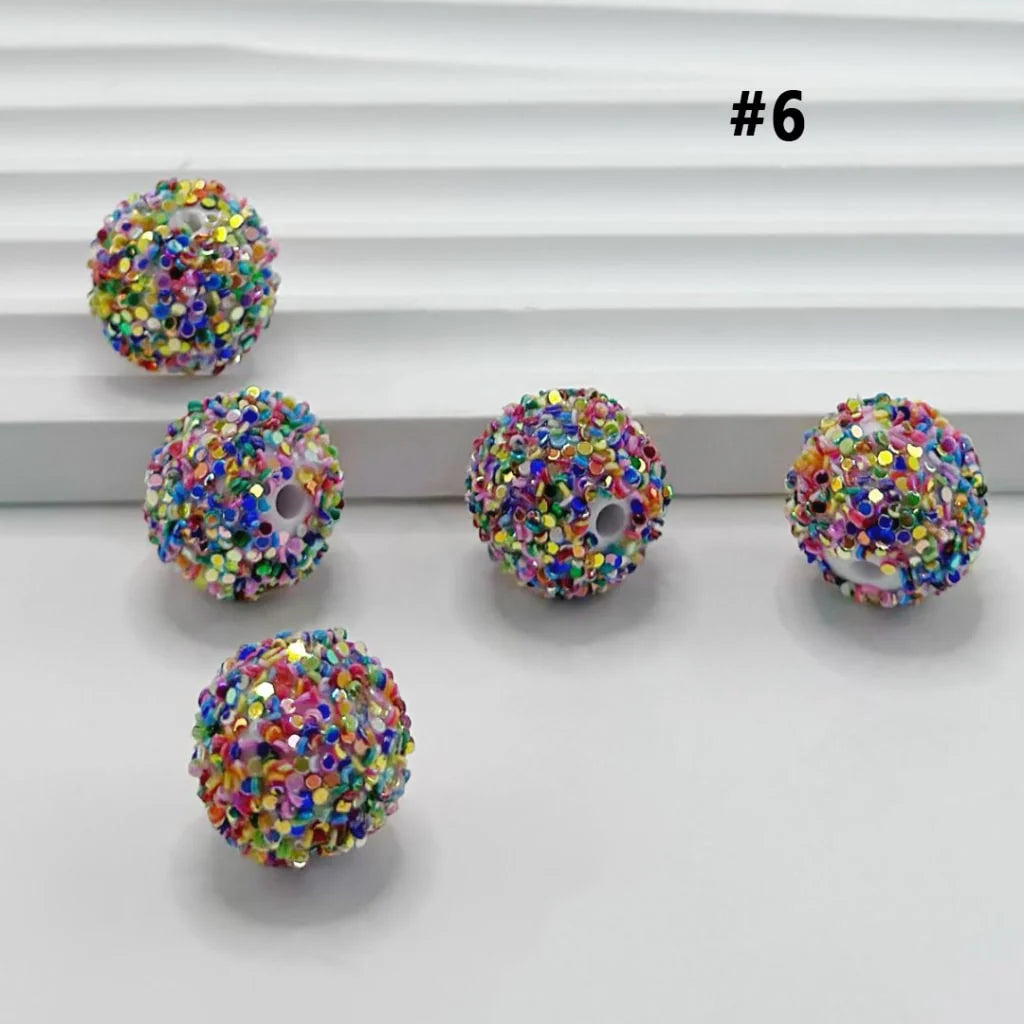 z-Sugar Beads Sparkling Rhinestone Beads 16mm