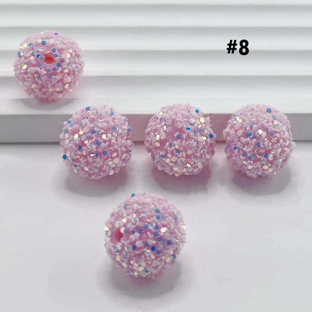 z-Sugar Beads Sparkling Rhinestone Beads 16mm