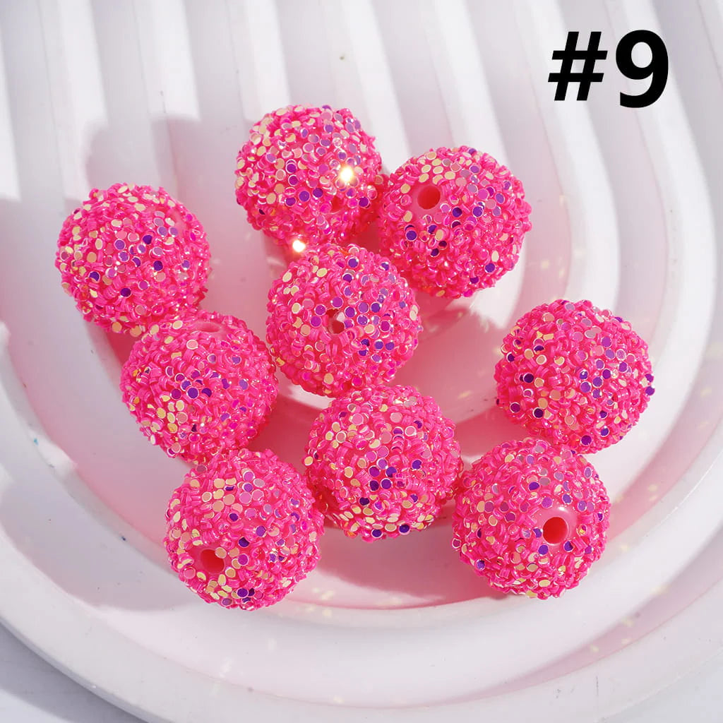 z-Sugar Beads Sparkling Rhinestone Beads 16mm